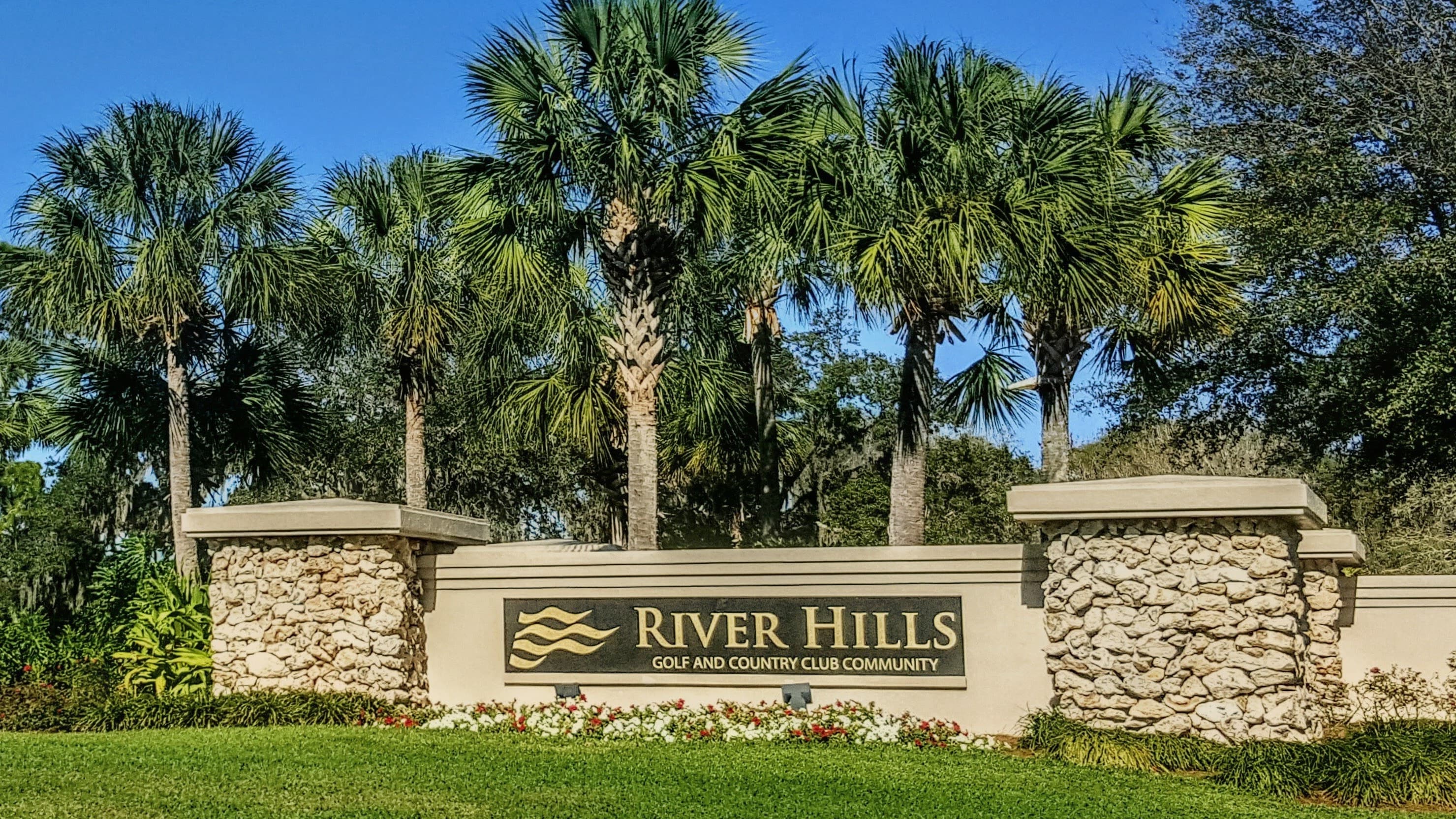 River Hills community entrance in Valrico, FL — Best Bay Services handyman